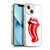 The Rolling Stones Graphics Distorted Tongue Soft Gel Case for Apple iPhone 13