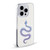 Cat Coquillette Animals Blue Ombre Snake Skeleton Soft Gel Case for Apple iPhone 16 & MagSafe