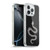 Cat Coquillette Animals White Ombre Snake Skeleton Soft Gel Case for Apple iPhone 16 Pro Max & MagSafe
