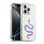 Cat Coquillette Animals Blue Ombre Snake Skeleton Soft Gel Case for Apple iPhone 16 Pro & MagSafe