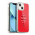 AC Milan Art Typography Soft Gel Case for Apple iPhone 13
