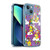 Looney Tunes Patterns Tweety Purple Soft Gel Case for Apple iPhone 13 Mini & MagSafe