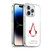 Assassin's Creed Legacy Logo Geometric White Soft Gel Case for Apple iPhone 13 Pro & MagSafe