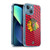 NHL Chicago Blackhawks Net Pattern Soft Gel Case for Apple iPhone 13 Mini & MagSafe