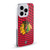 NHL Chicago Blackhawks Net Pattern Soft Gel Case for Apple iPhone 16 Plus & MagSafe