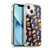 Micklyn Le Feuvre Patterns 2 Fast Food On Navy Soft Gel Case for Apple iPhone 13