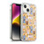 Micklyn Le Feuvre Patterns 2 Coffee Love On Yellow Soft Gel Case for Apple iPhone 14