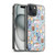 Micklyn Le Feuvre Patterns 2 Coffee Love On Blue Soft Gel Case for Apple iPhone 15 & MagSafe