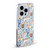 Micklyn Le Feuvre Patterns 2 Coffee Love On Blue Soft Gel Case for Apple iPhone 16 & MagSafe