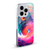 Wumples Cosmic Arts Blue And Pink Yin Yang Vortex Soft Gel Case for Apple iPhone 16 Plus & MagSafe