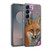 Ash Evans Animals Fox Peonies Soft Gel Case for Samsung Galaxy S25 & MagSafe