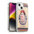 Frida Kahlo Portrait Navy Blue Soft Gel Case for Apple iPhone 14