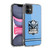 Glasgow Warriors Logo Stripes Blue Soft Gel Case for Apple iPhone 11