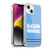 Glasgow Warriors Logo Text Type Blue Soft Gel Case for Apple iPhone 14 Plus & MagSafe