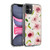 Haley Bush Floral Painting Pink Pattern Soft Gel Case for Apple iPhone 11