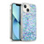 Micklyn Le Feuvre Marble Patterns Mosaic In Sapphire And Emerald Soft Gel Case for Apple iPhone 13