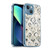 Micklyn Le Feuvre Marble Patterns Monochrome Art Deco Tiles Soft Gel Case for Apple iPhone 13 Mini & MagSafe