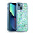 Micklyn Le Feuvre Marble Patterns Mosaic In Mint Quartz And Jade Soft Gel Case for Apple iPhone 13 Mini & MagSafe