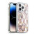 Micklyn Le Feuvre Marble Patterns Blush Quartz Honeycomb Soft Gel Case for Apple iPhone 13 Pro & MagSafe