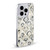 Micklyn Le Feuvre Marble Patterns Monochrome Art Deco Tiles Soft Gel Case for Apple iPhone 14