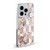 Micklyn Le Feuvre Marble Patterns Blush Quartz Honeycomb Soft Gel Case for Apple iPhone 14 Pro Max & MagSafe