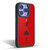 AC Milan Crest Patterns Red Gel Armour Case For Apple iPhone 13 Pro