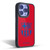 FC Barcelona Crest Patterns Red Gel Armour Case For Apple iPhone 16 Pro