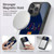 FC Barcelona Graphics Neon Barca Gel Armour Case For Apple iPhone 15 Pro