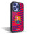 FC Barcelona Graphics Texture Gel Armour Case For Apple iPhone 15 Pro