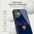 FC Barcelona Graphics Neon Barca Gel Armour Case For Apple iPhone 17
