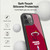NBA Miami Heat Logo Red Design Gel Armour Case For Apple iPhone 13 Pro