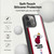 NBA Miami Heat Logo White Design Gel Armour Case For Apple iPhone 13 Pro