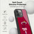 NBA Miami Heat Logo Red Design Gel Armour Case For Apple iPhone 14 Pro
