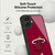 NBA Miami Heat Logo Red Gel Armour Case For Apple iPhone 16