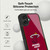 NBA Miami Heat Logo Red Design Gel Armour Case For Apple iPhone 16