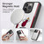NBA Miami Heat Logo White Design Gel Armour Case For Apple iPhone 16 Pro