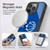 NBA Orlando Magic Logo Blue Gel Armour Case For Apple iPhone 16 Pro
