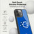 NBA Orlando Magic Logo Blue Gel Armour Case For Apple iPhone 16 Pro