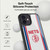 NBA Brooklyn Nets Logo Retro Design Gel Armour Case For Apple iPhone 12 / iPhone 12 Pro