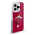 NBA Miami Heat Logo Red Soft Gel Case for Apple iPhone 11 Pro & MagSafe