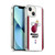 NBA Miami Heat Logo White Design Soft Gel Case for Apple iPhone 13