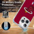 NBA Miami Heat Logo Red Soft Gel Case for Apple iPhone 14 Pro & MagSafe