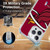 NBA Miami Heat Logo Oversized Soft Gel Case for Apple iPhone 15 Pro Max & MagSafe