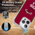 NBA Miami Heat Logo Red Design Soft Gel Case for Apple iPhone 15 Pro & MagSafe