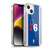 NBA Philadelphia 76ers Logo Blue Design Soft Gel Case for Apple iPhone 14 Plus & MagSafe