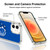 NBA Orlando Magic Logo Blue Soft Gel Case for Apple iPhone 12 / iPhone 12 Pro & MagSafe