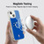 NBA Orlando Magic Logo Blue Soft Gel Case for Apple iPhone 14