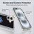 NBA Orlando Magic Logo Black Design Soft Gel Case for Apple iPhone 16 Plus & MagSafe