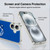 NBA Orlando Magic Logo Blue Soft Gel Case for Apple iPhone 16 Plus & MagSafe