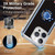 NBA Orlando Magic Logo Black Design Soft Gel Case for Apple iPhone 16 Pro & MagSafe